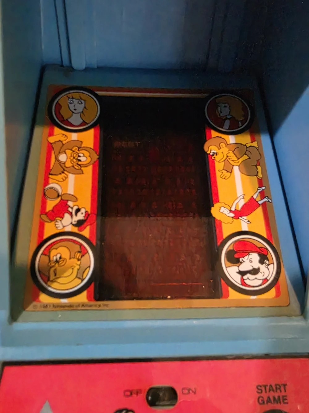Donkey Kong Tabletop Arcade - Blue